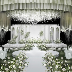 premium wedding carpet-white-